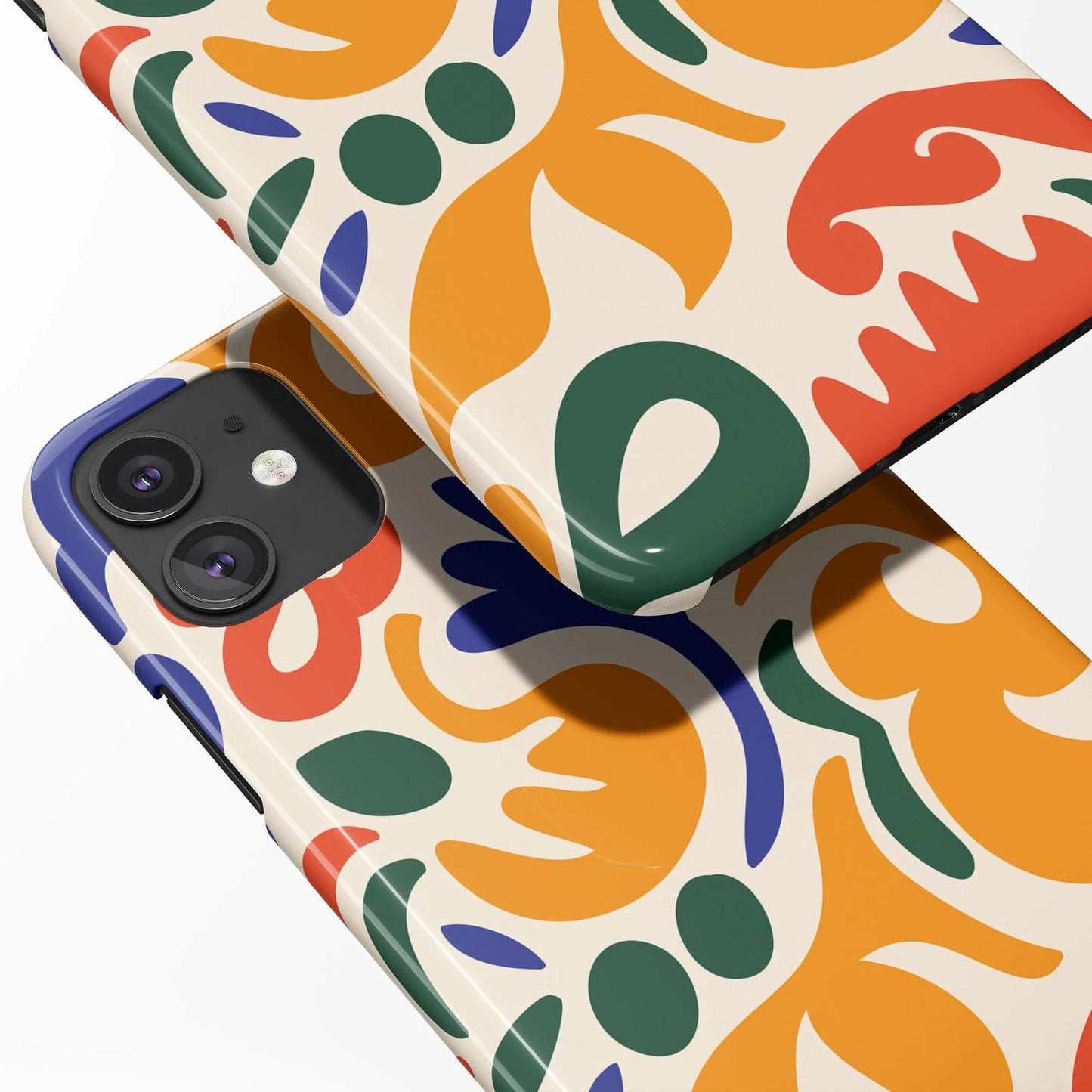 Colorful Cutouts iPhone Case