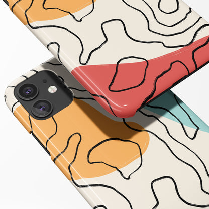 Abstract iPhone Case