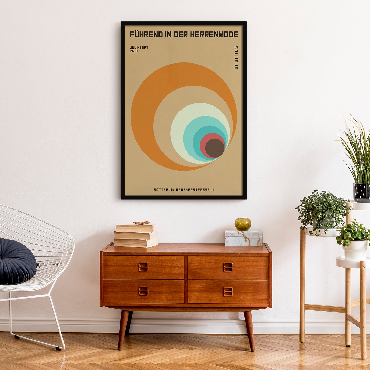 Geometric Bauhaus Poster