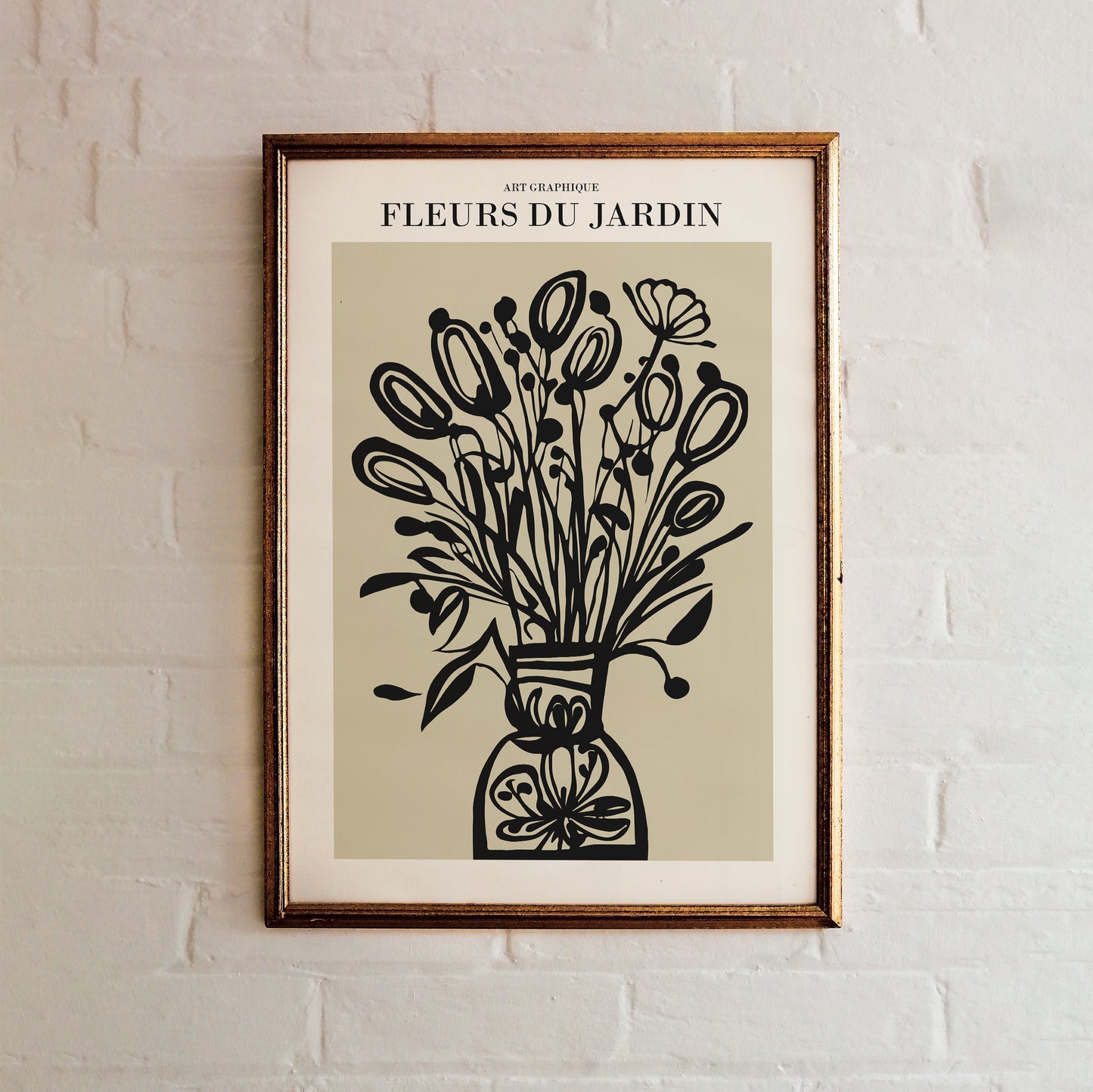 Fleurs du Jardin Poster