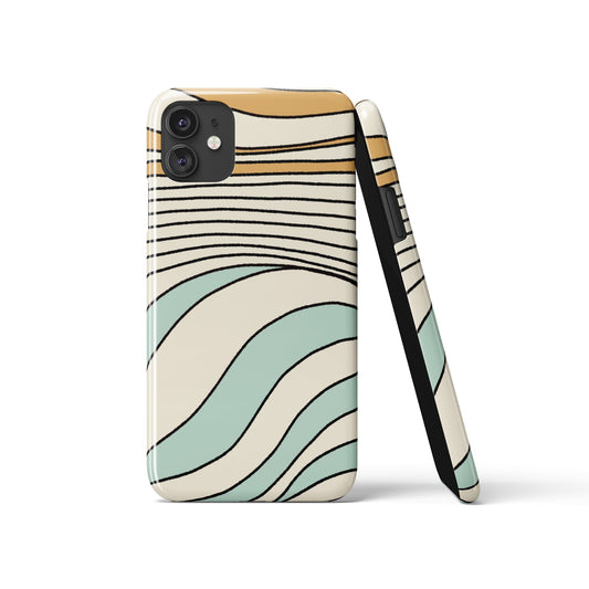 Abstract Retro iPhone Case