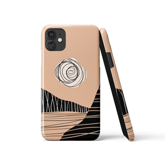 Abstract Drawing iPhone Case