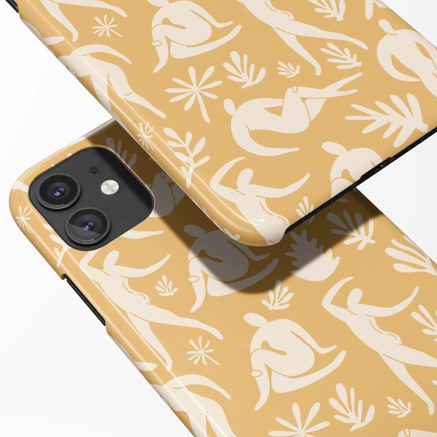 iPhone Case with Women Cutouts Print
