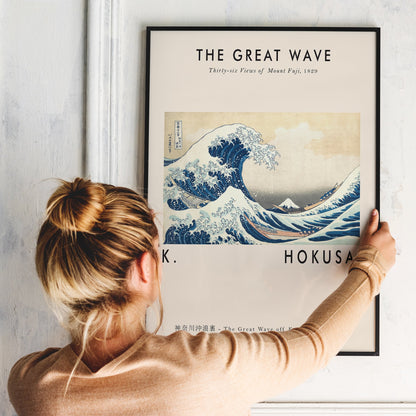 The Great Wave Poster