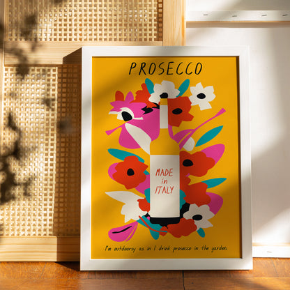 Prosecco Italy Coctail Poster