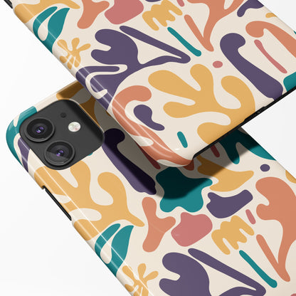 Mid Century Art iPhone Case