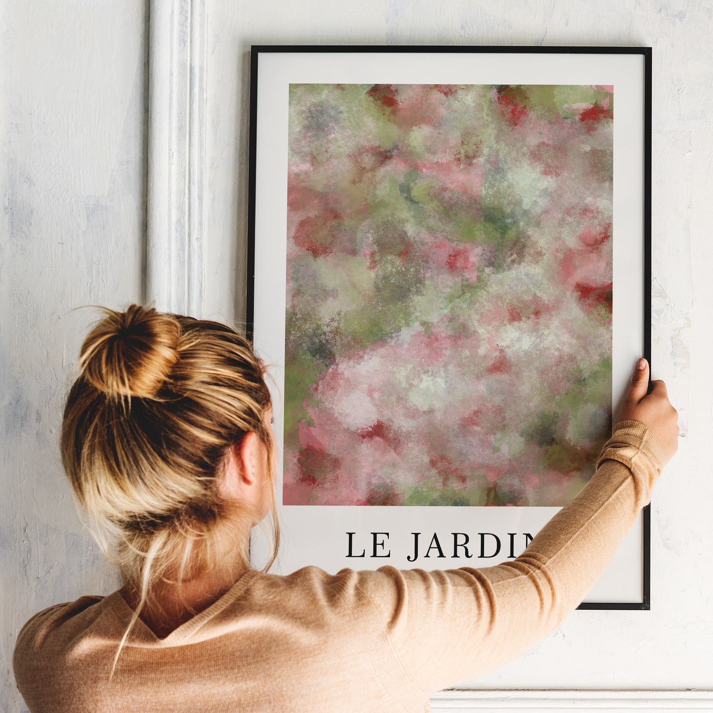 Le Jardin No5 Hand Painted Collection Poster