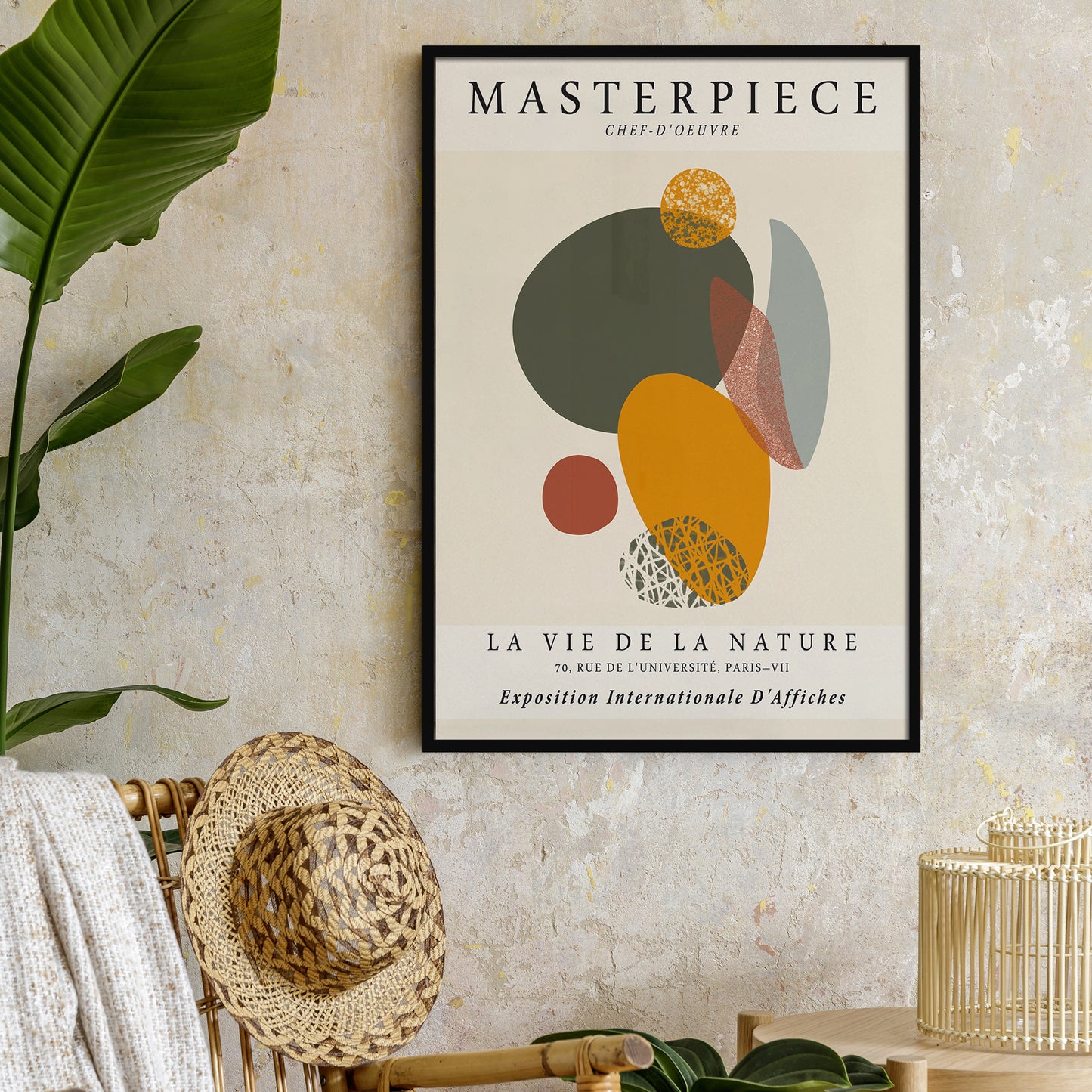 Abstract Exhibition Poster Print