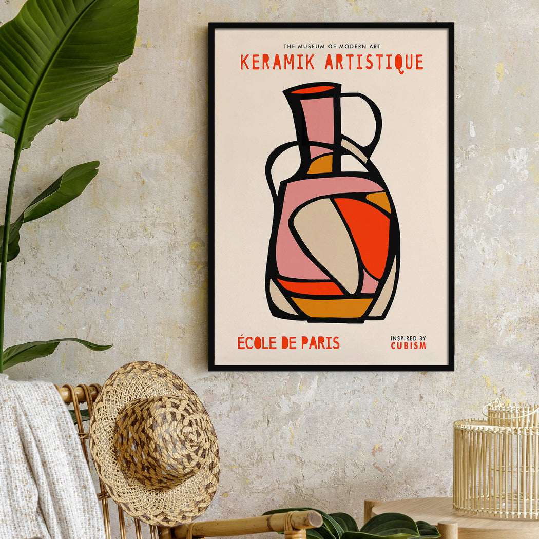Keramik Artistique Cubism Poster