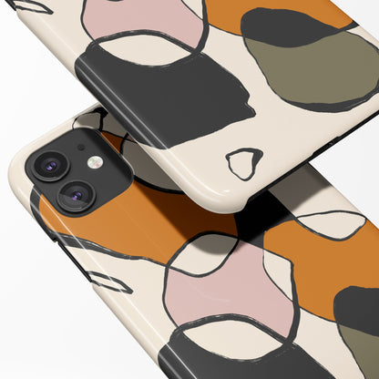 Abstract Drawing iPhone Case