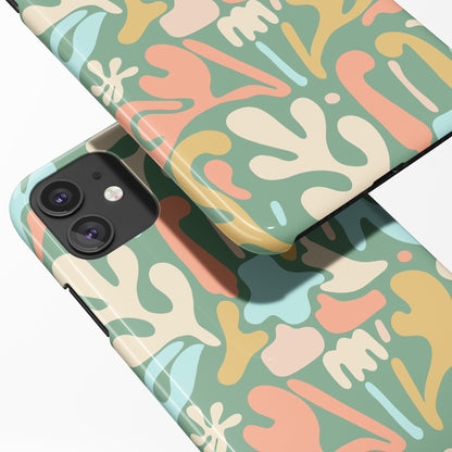 Retro Flowers iPhone Case