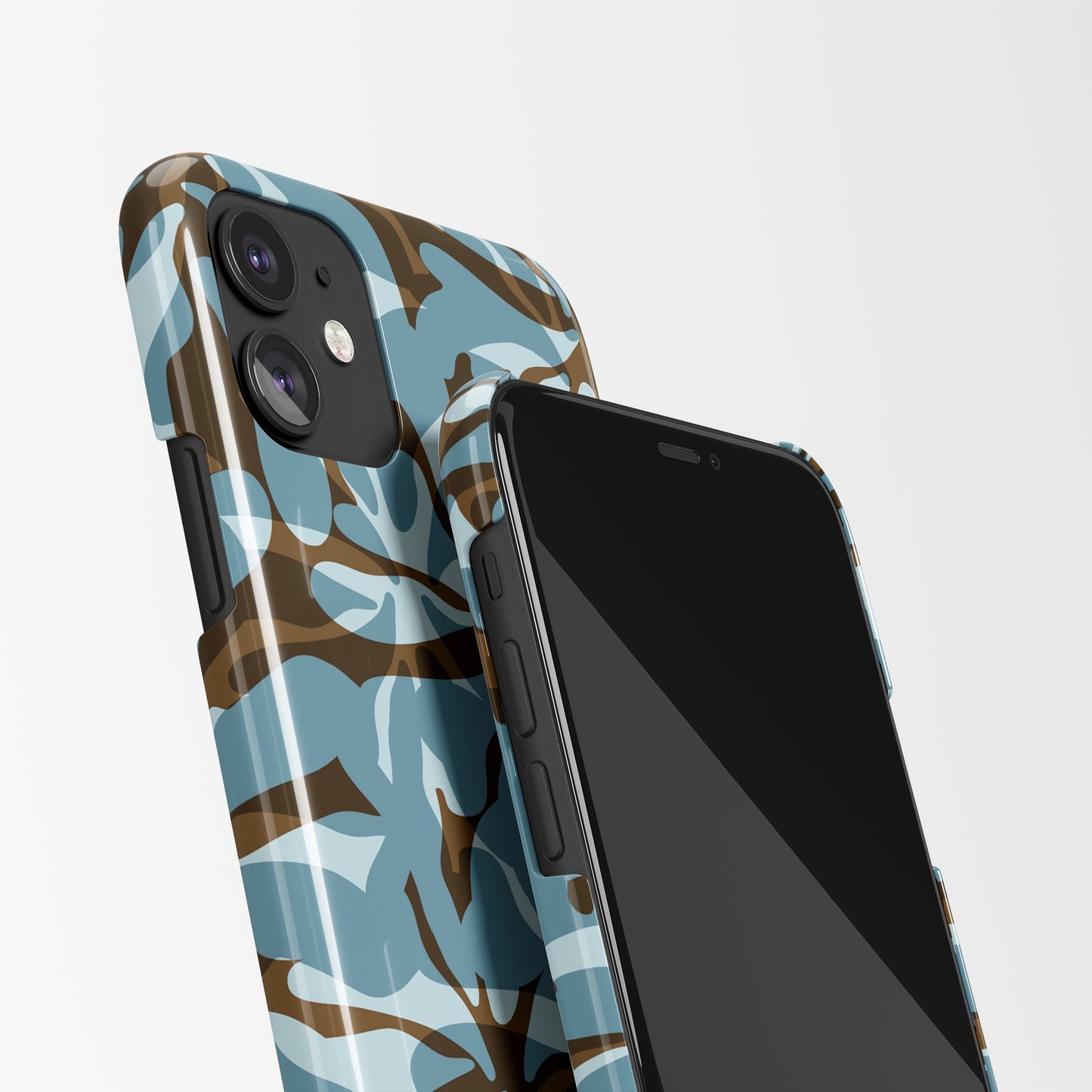 Blue Pattern iPhone Case