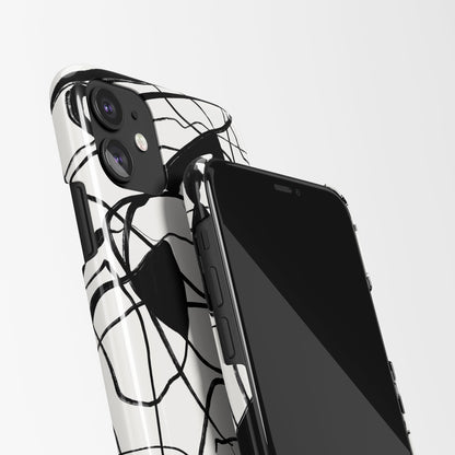 Abstract BW iPhone Case