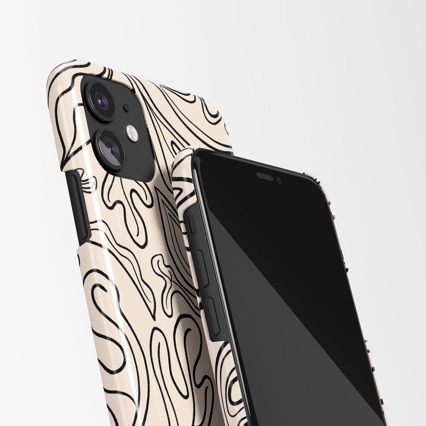 Handdrawn Pattern iPhone Case