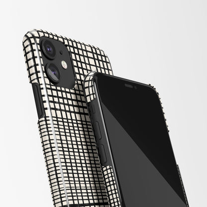 Black & White Pattern iPhone Case