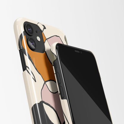 Abstract Drawing iPhone Case