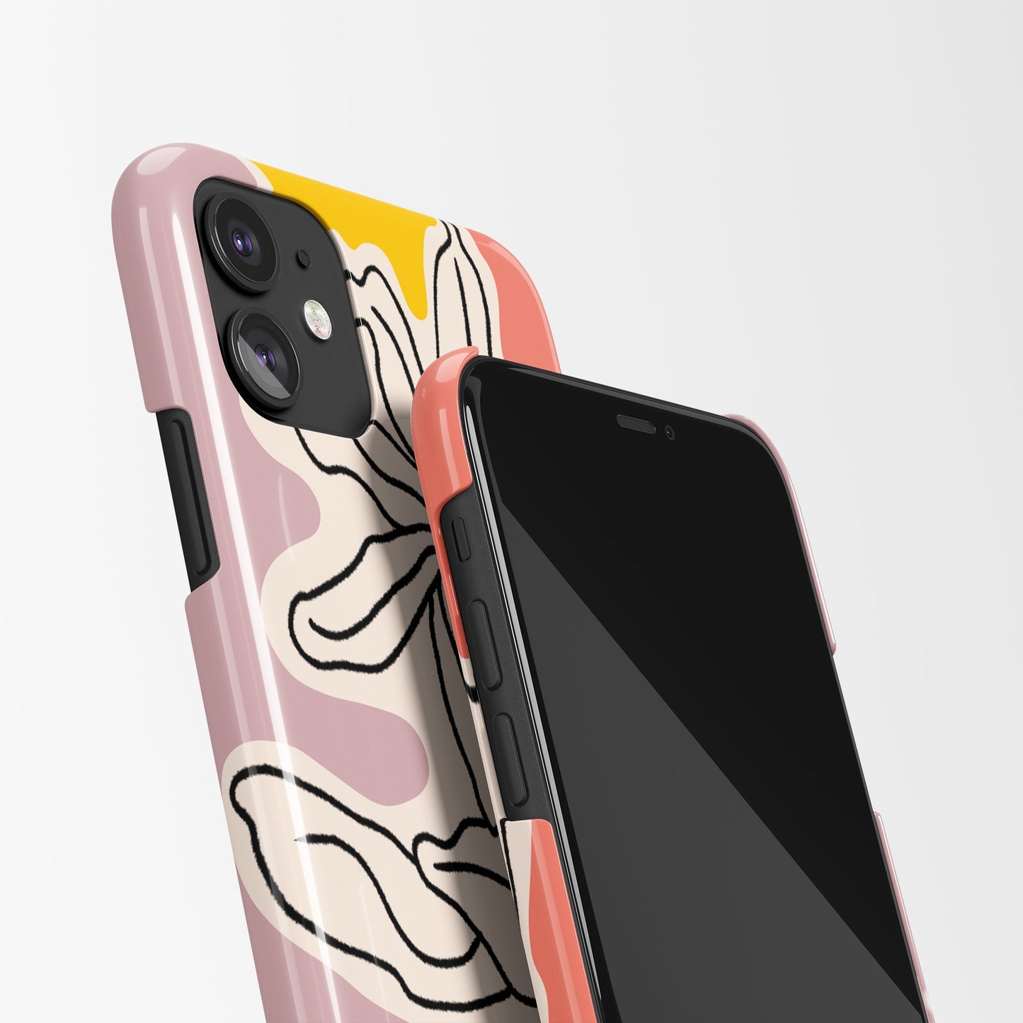 Floral Drawing iPhone Case 2