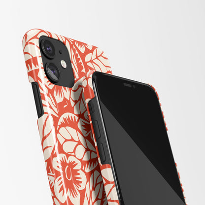 Retro Flower iPhone Case