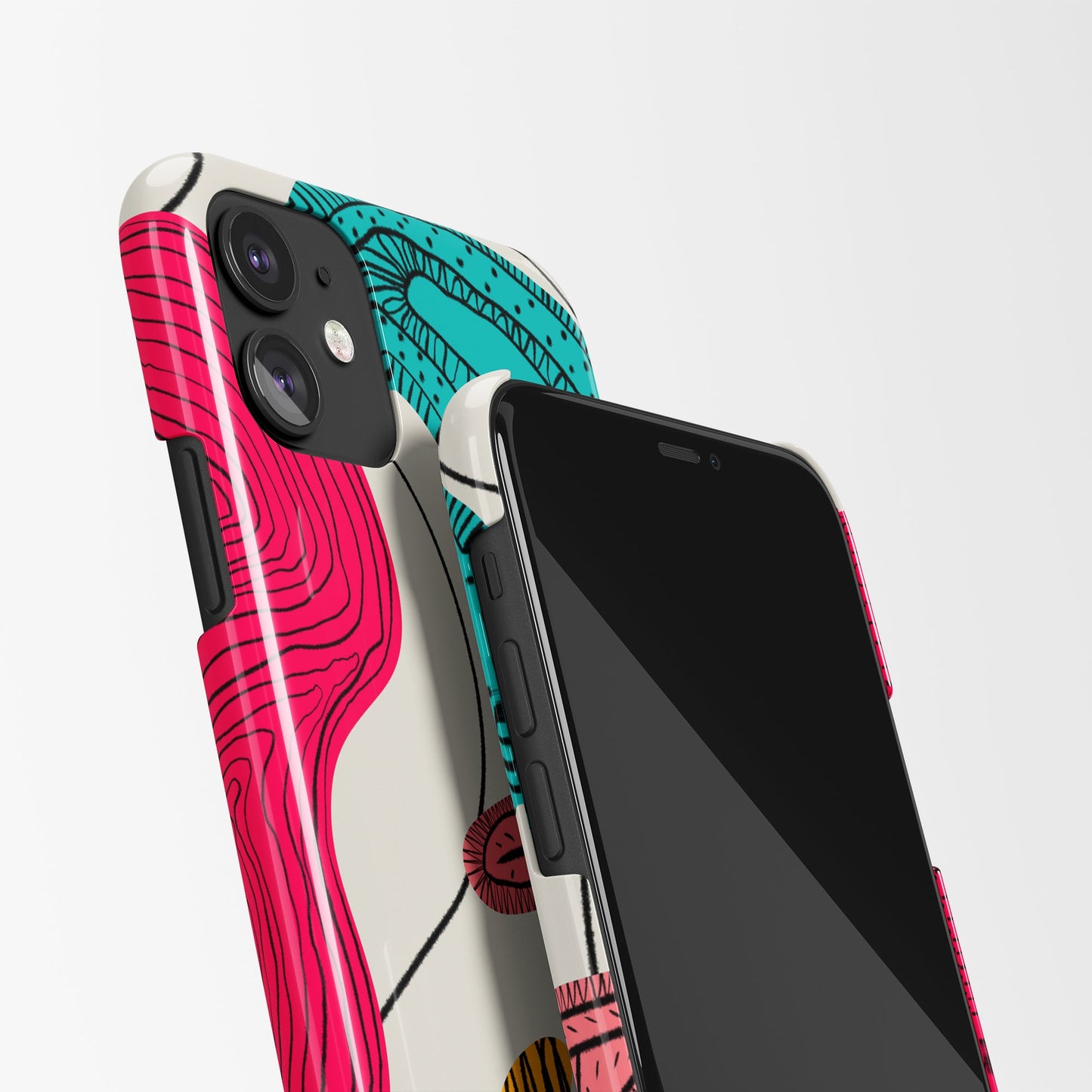 iPhone Case with a drawing