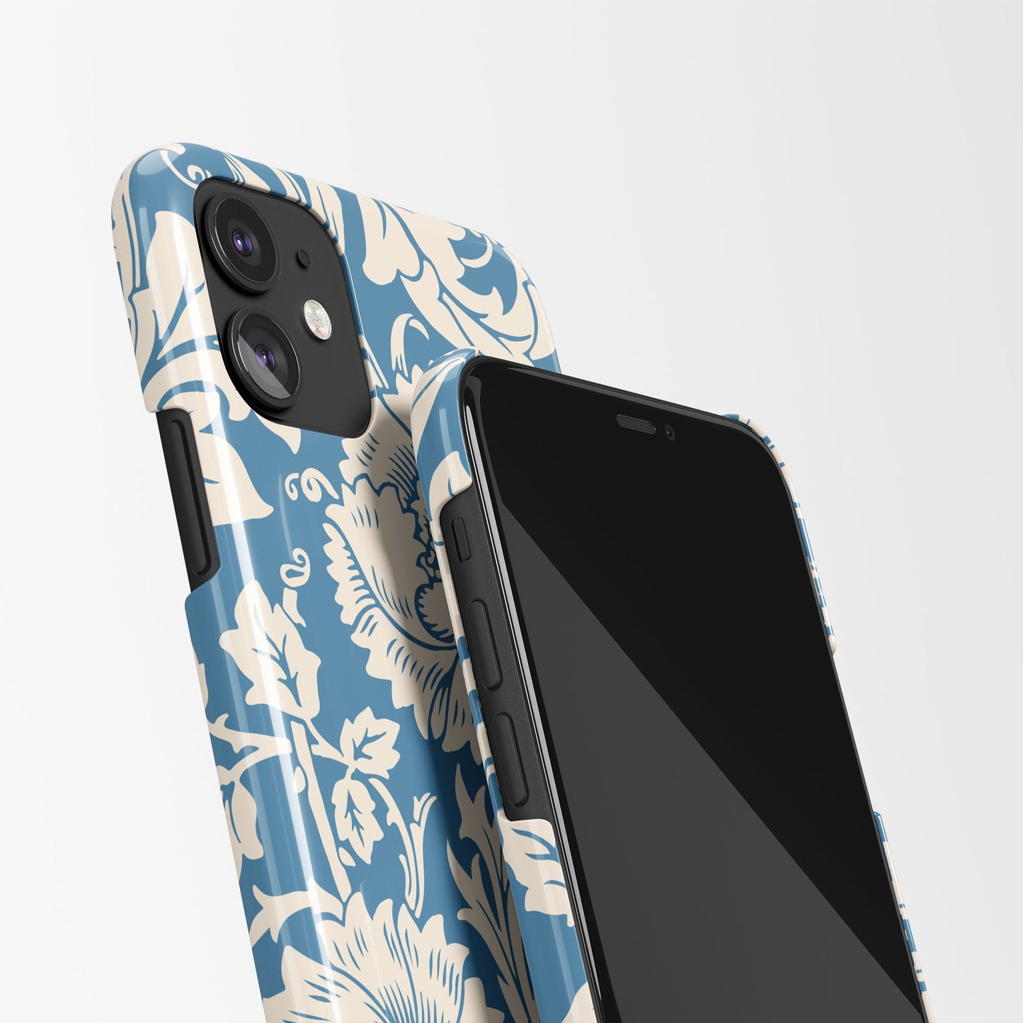 Blue Floral iPhone Case