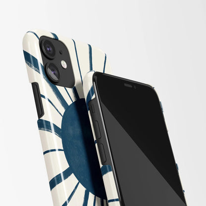 Blue Sun iPhone Case