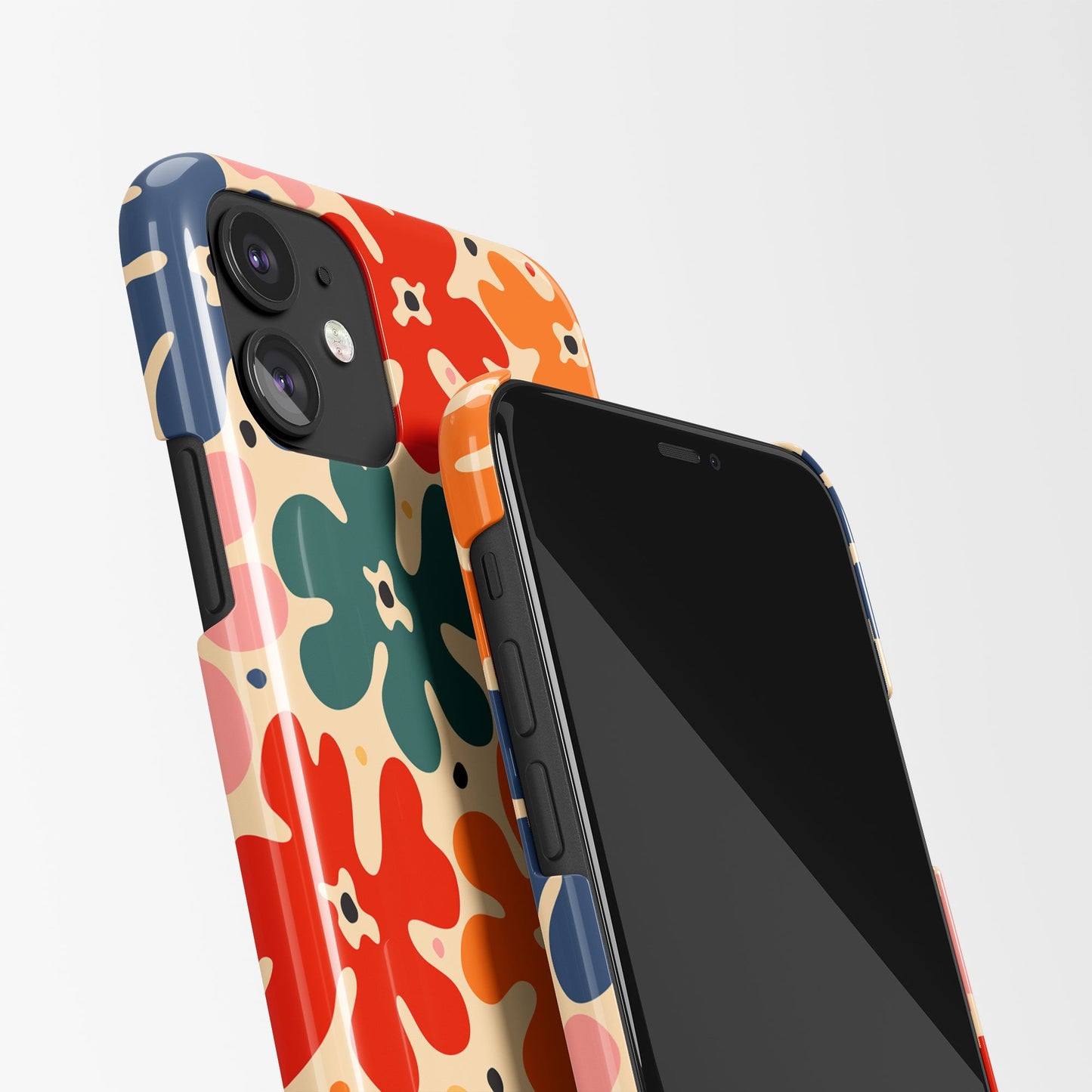 Retro Flowers iPhone Case