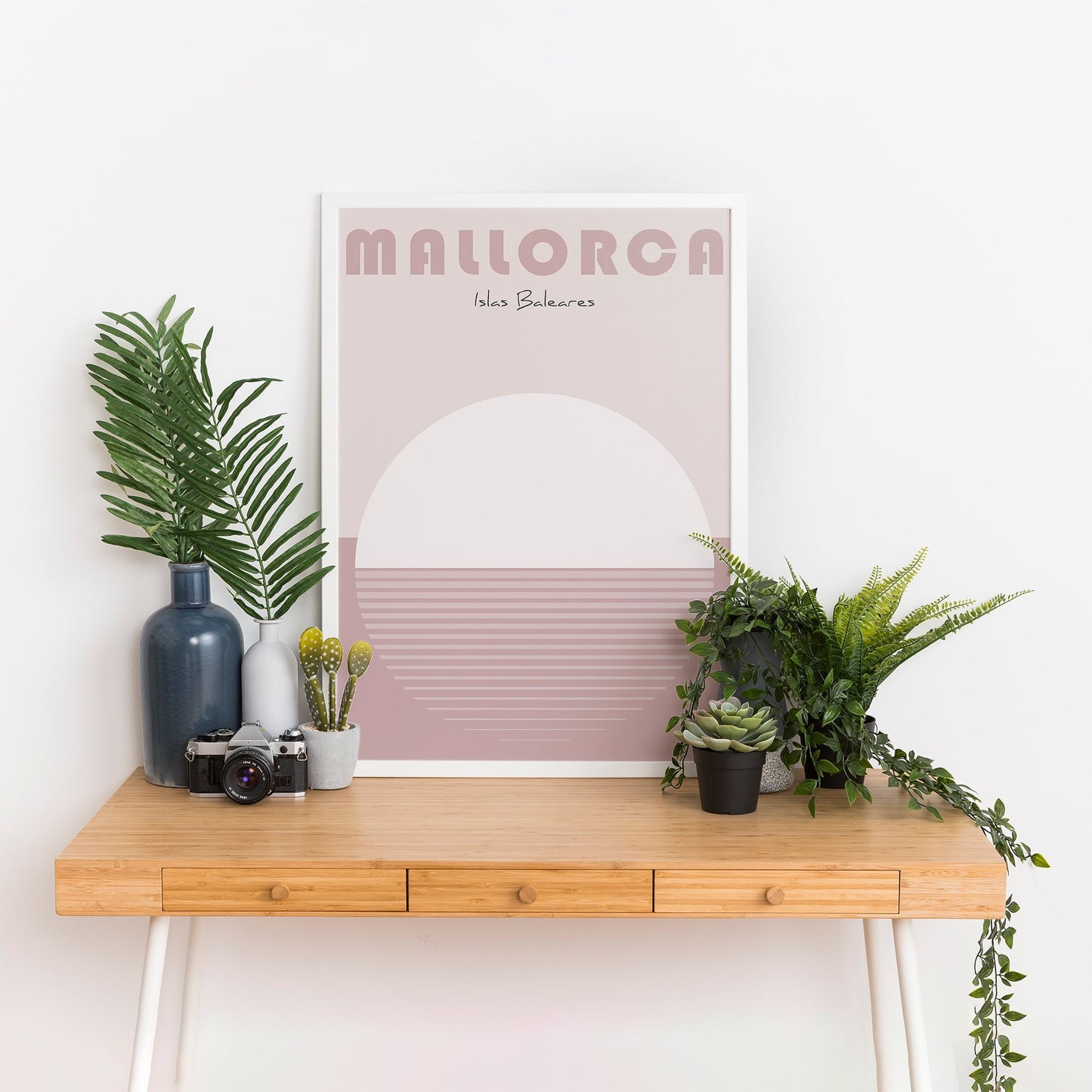 Pink Mallorca Poster