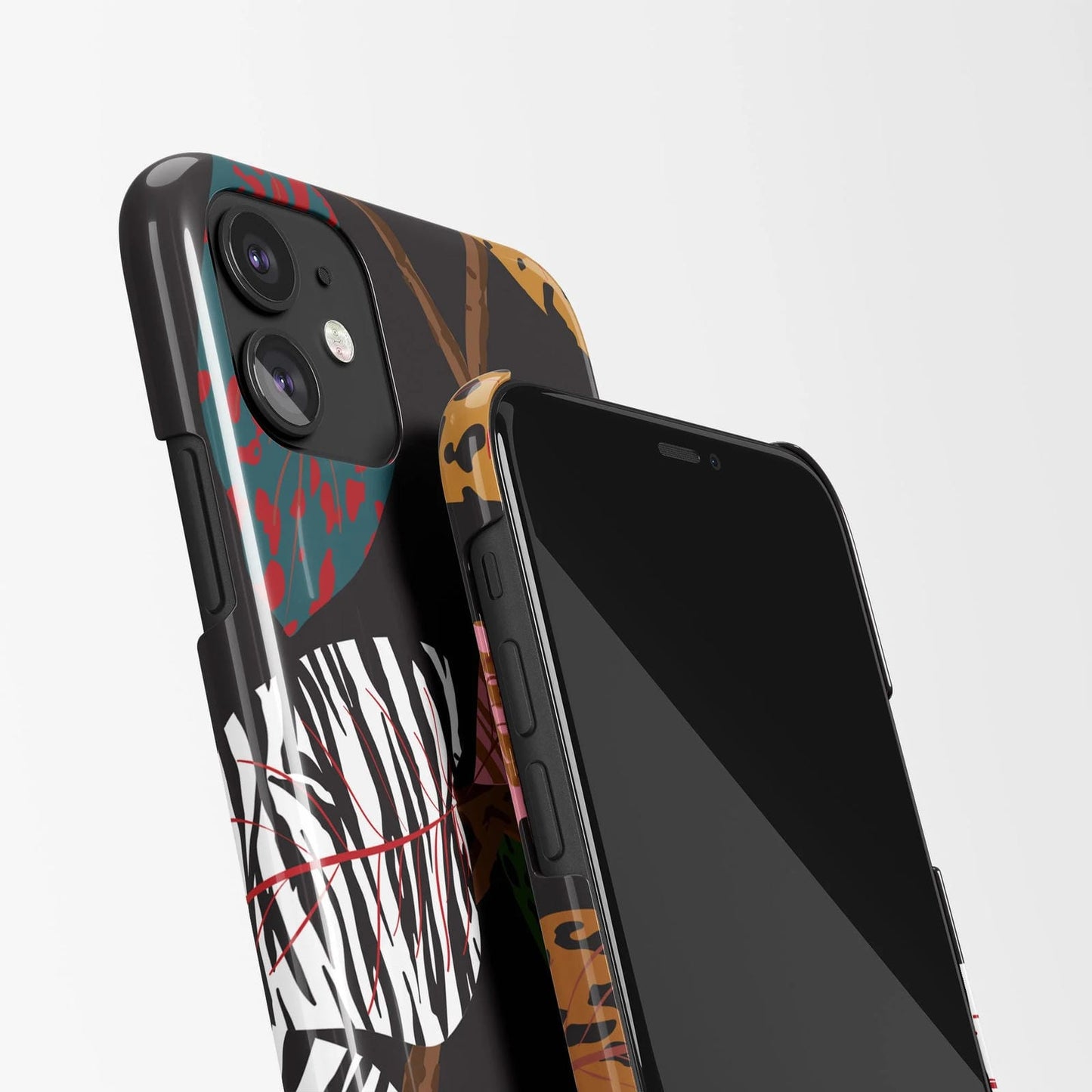 iPhone Case with Floral Art Print