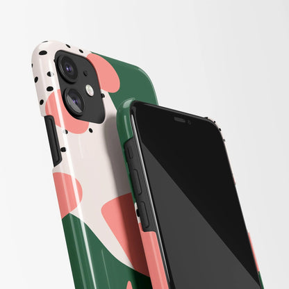 Mid Century Drawing iPhone Case