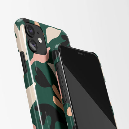 Mid Century Floral iPhone Case