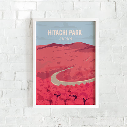 Hitachi Park - Japan Travel Poster