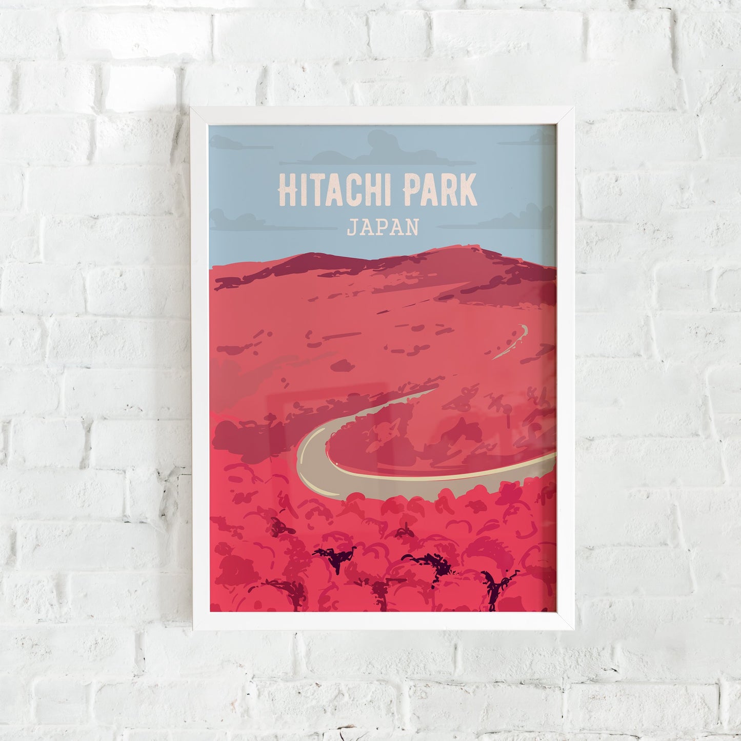 Hitachi Park - Japan Travel Poster