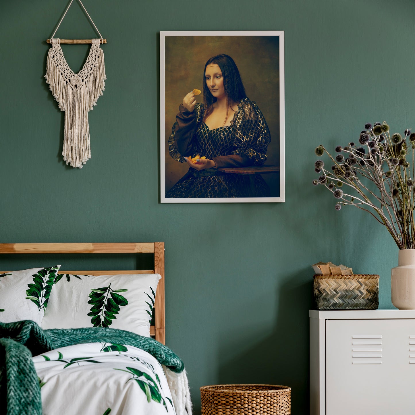 Eclectic Modern Mona Lisa Poster