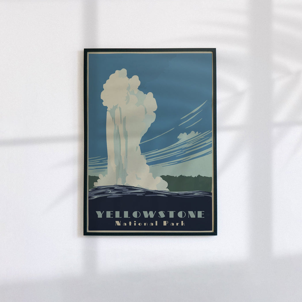 Yellowstone Poster Reproduction