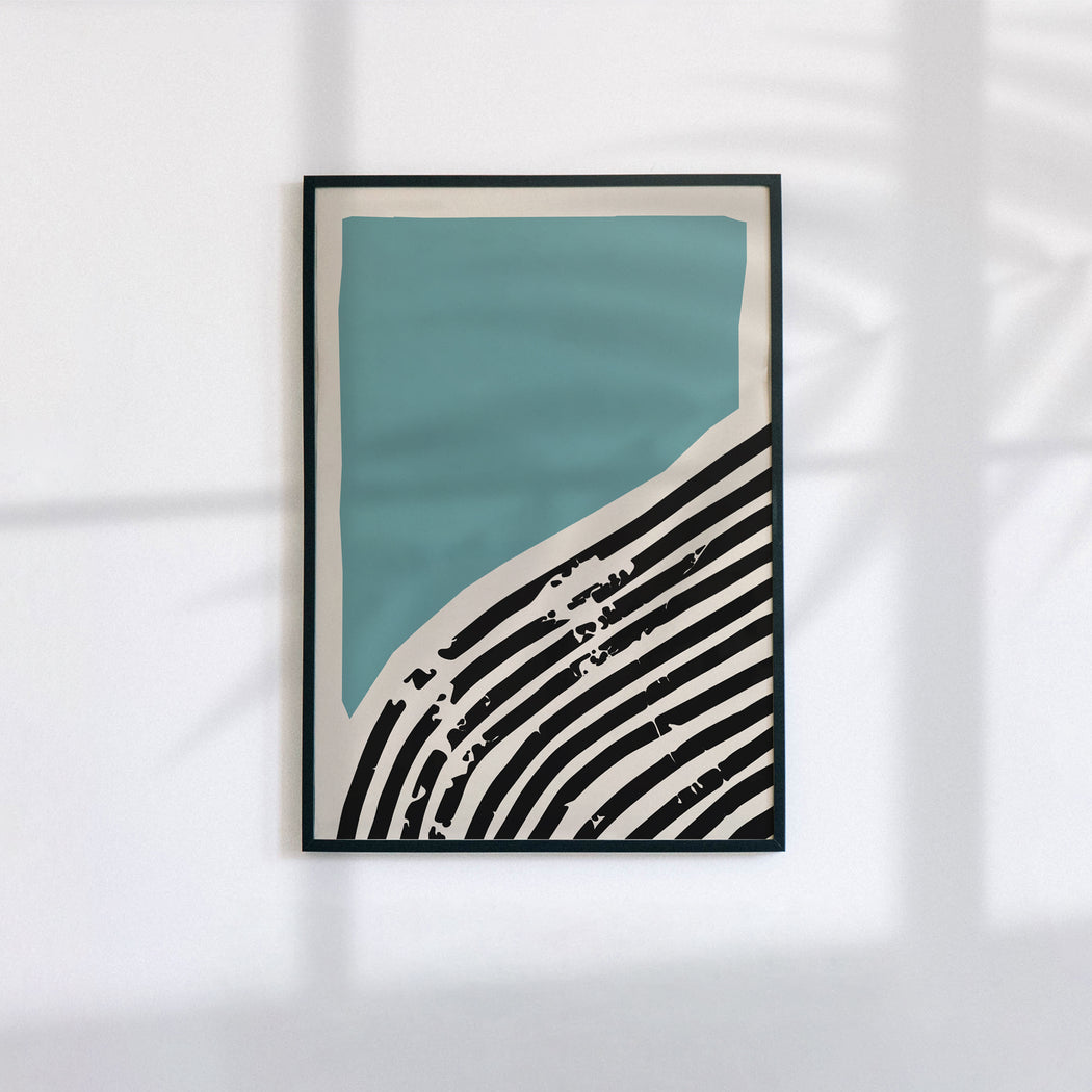Mid-Century Modern Abstraction Poster