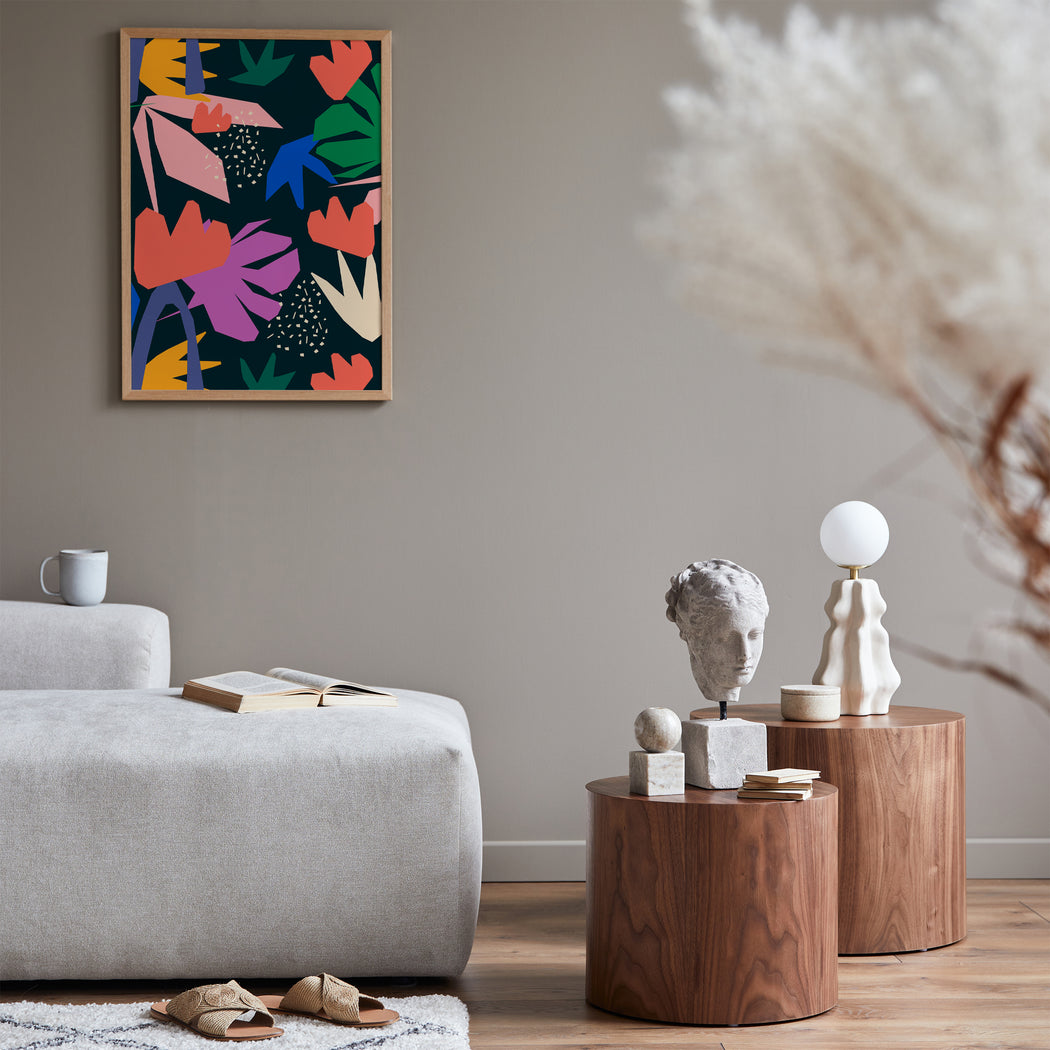Floral Abstract Poster