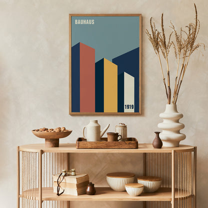 Bauhaus Architecture Poster