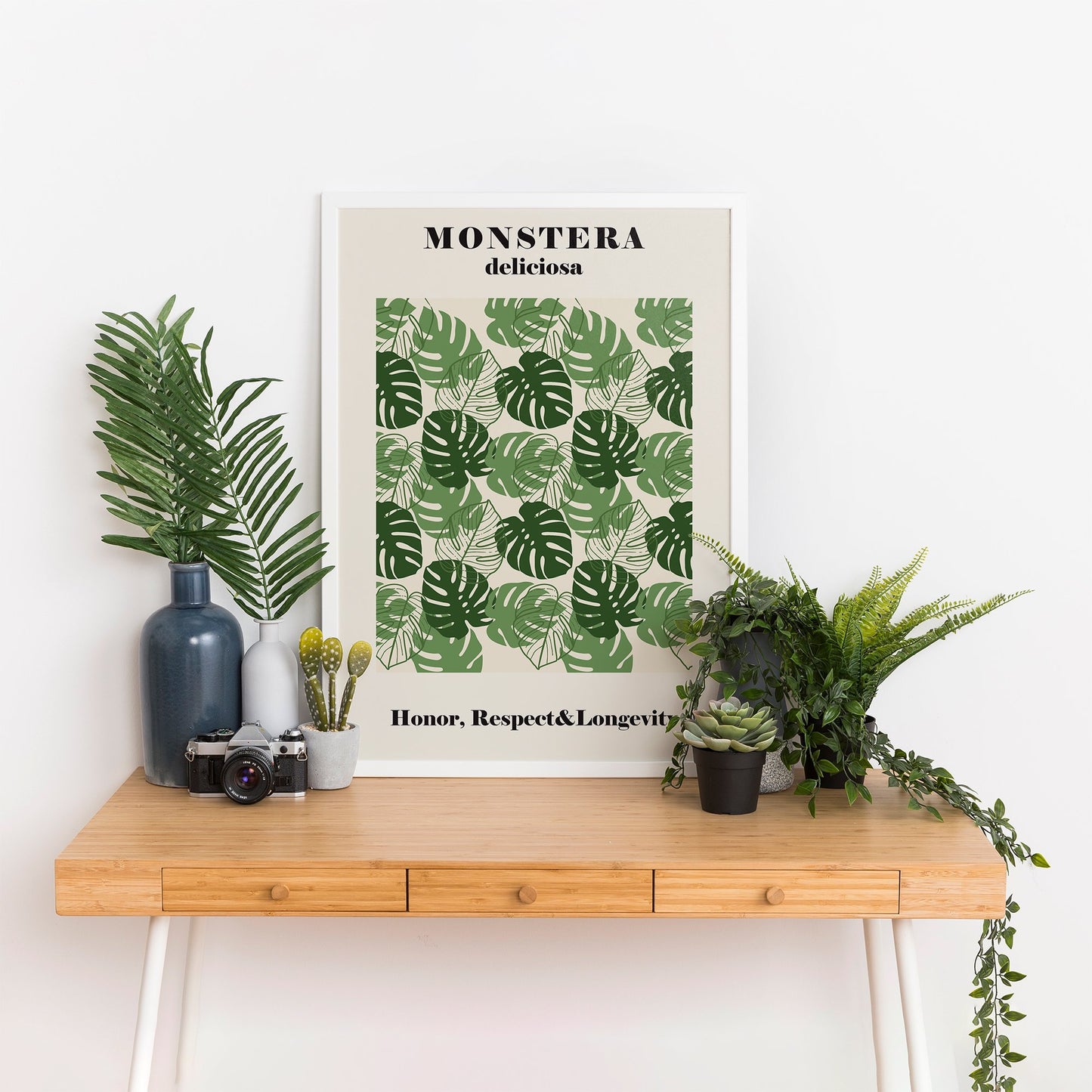 Monstera Illustration Print