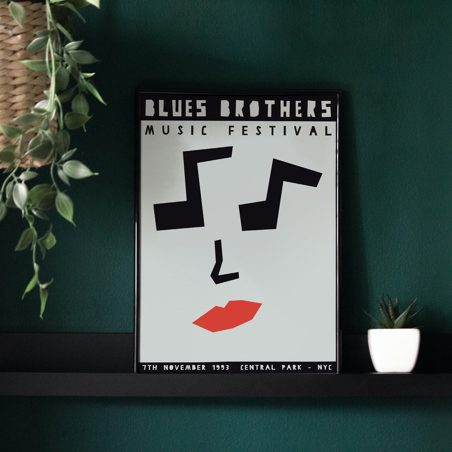 Blues Brothers Jazz Festival Poster