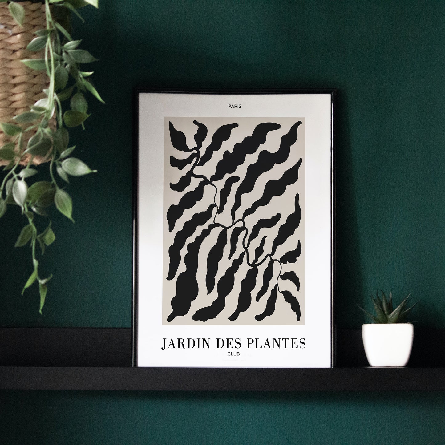 Jardin Des Plantes Paris Club Poster