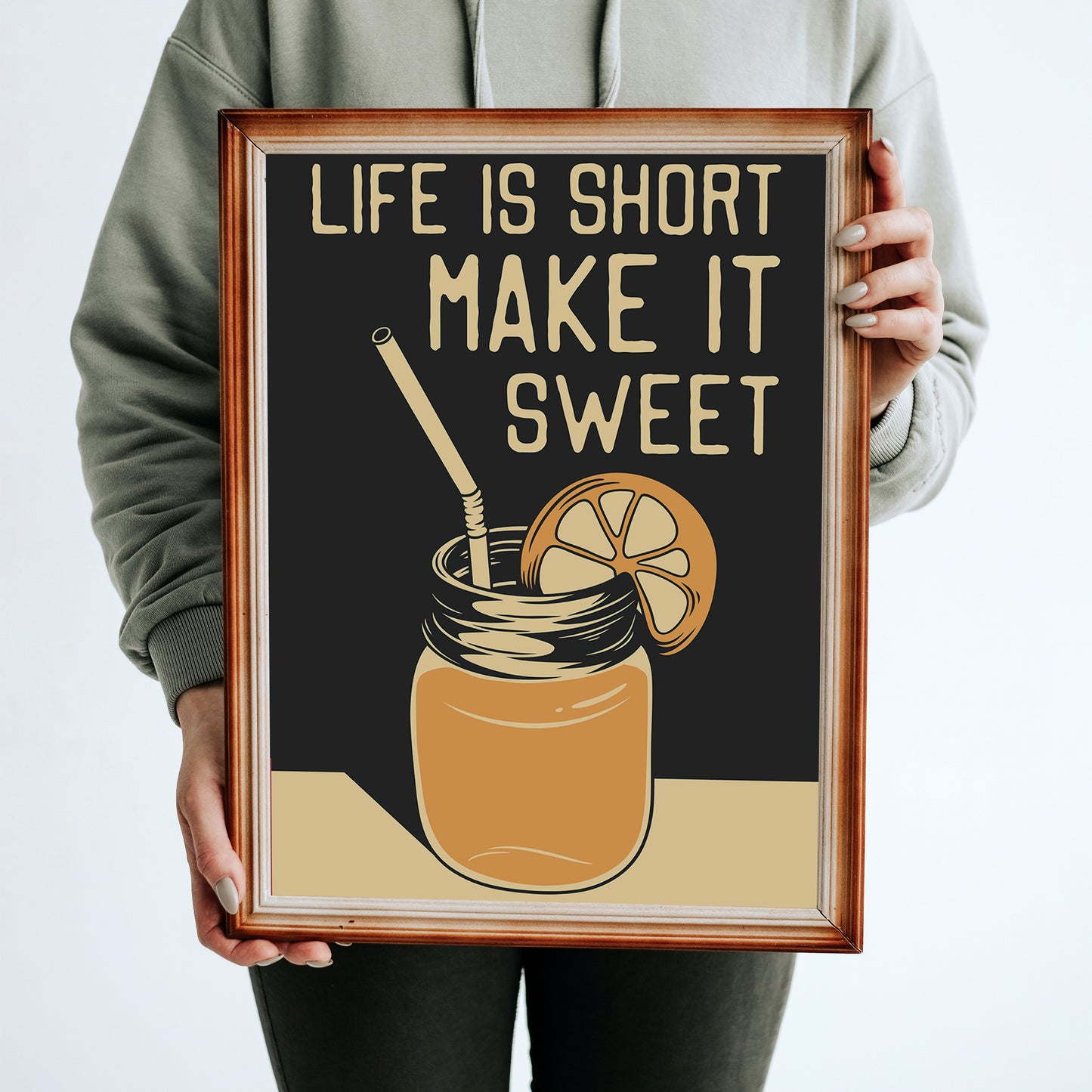 Life Is Short Make It Sweet Print