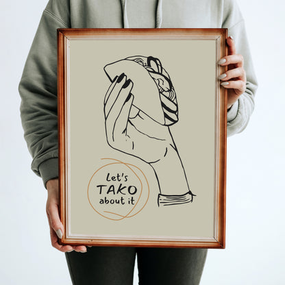 Let's Tako about It Poster