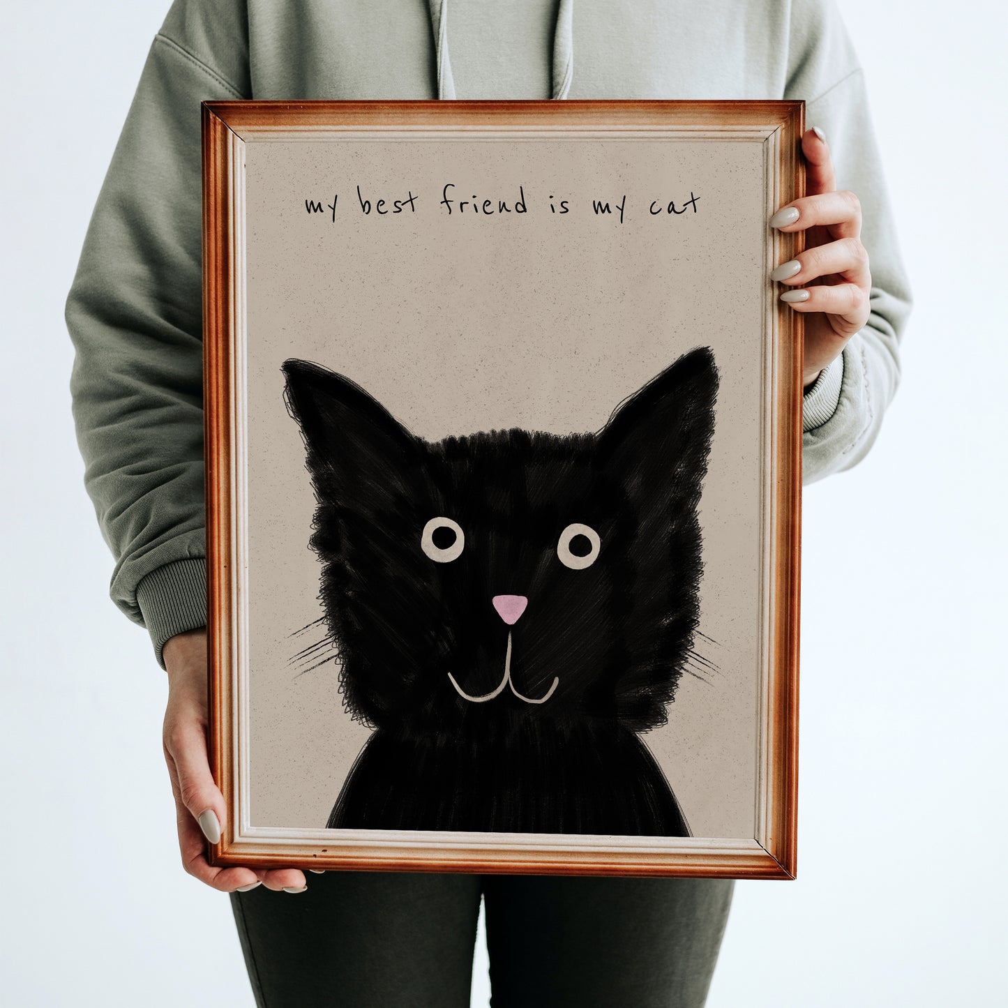 My Best Friend Is My Cat Poster