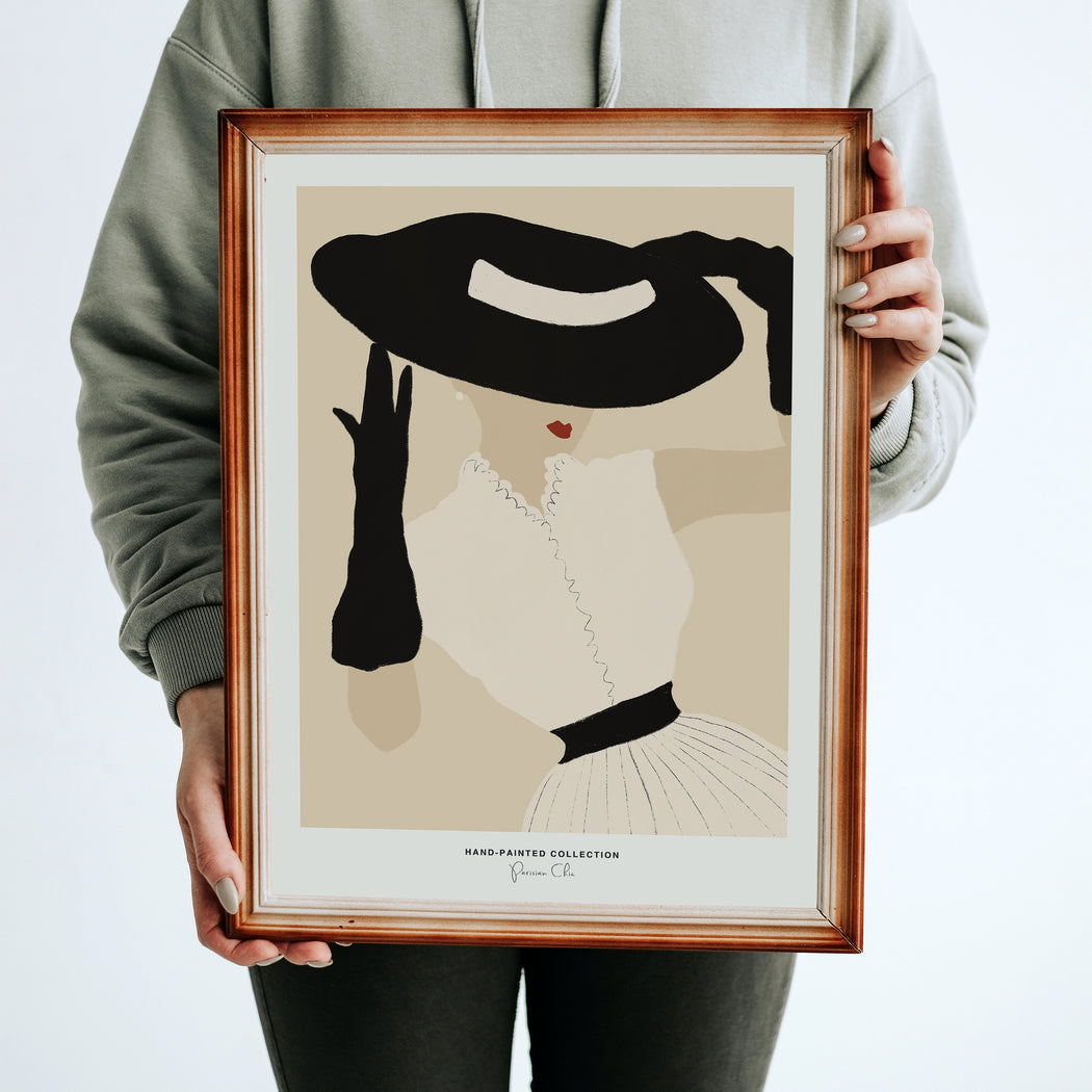 Parisian Chic | Hand-Painted Collection Poster