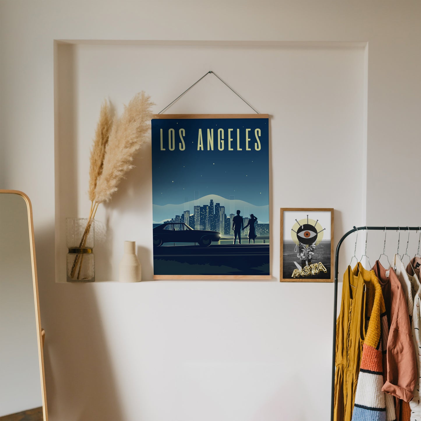 LOS ANGELES - minimalist travel poster