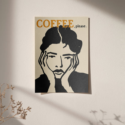 Coffee, please Poster