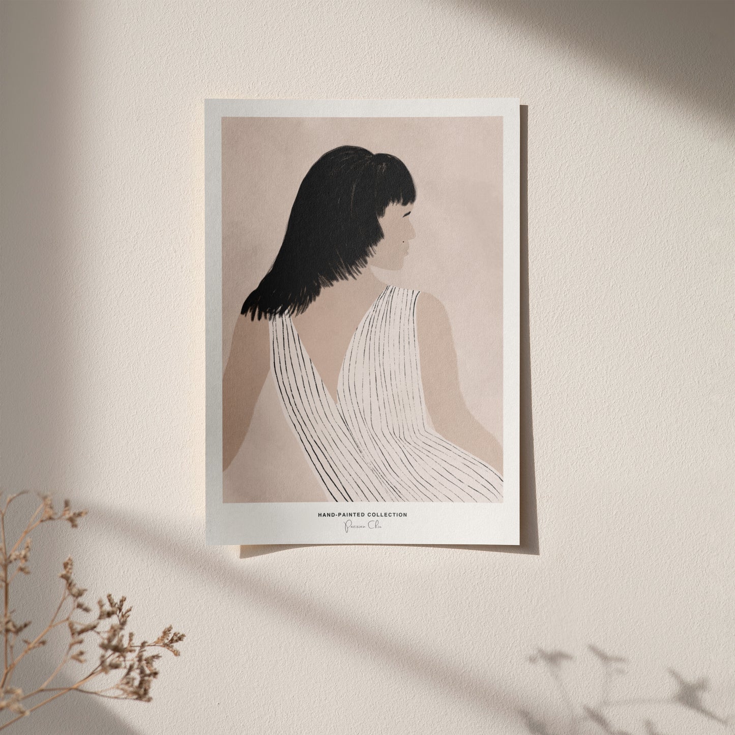Parisian Chic | Hand-Painted Collection Poster