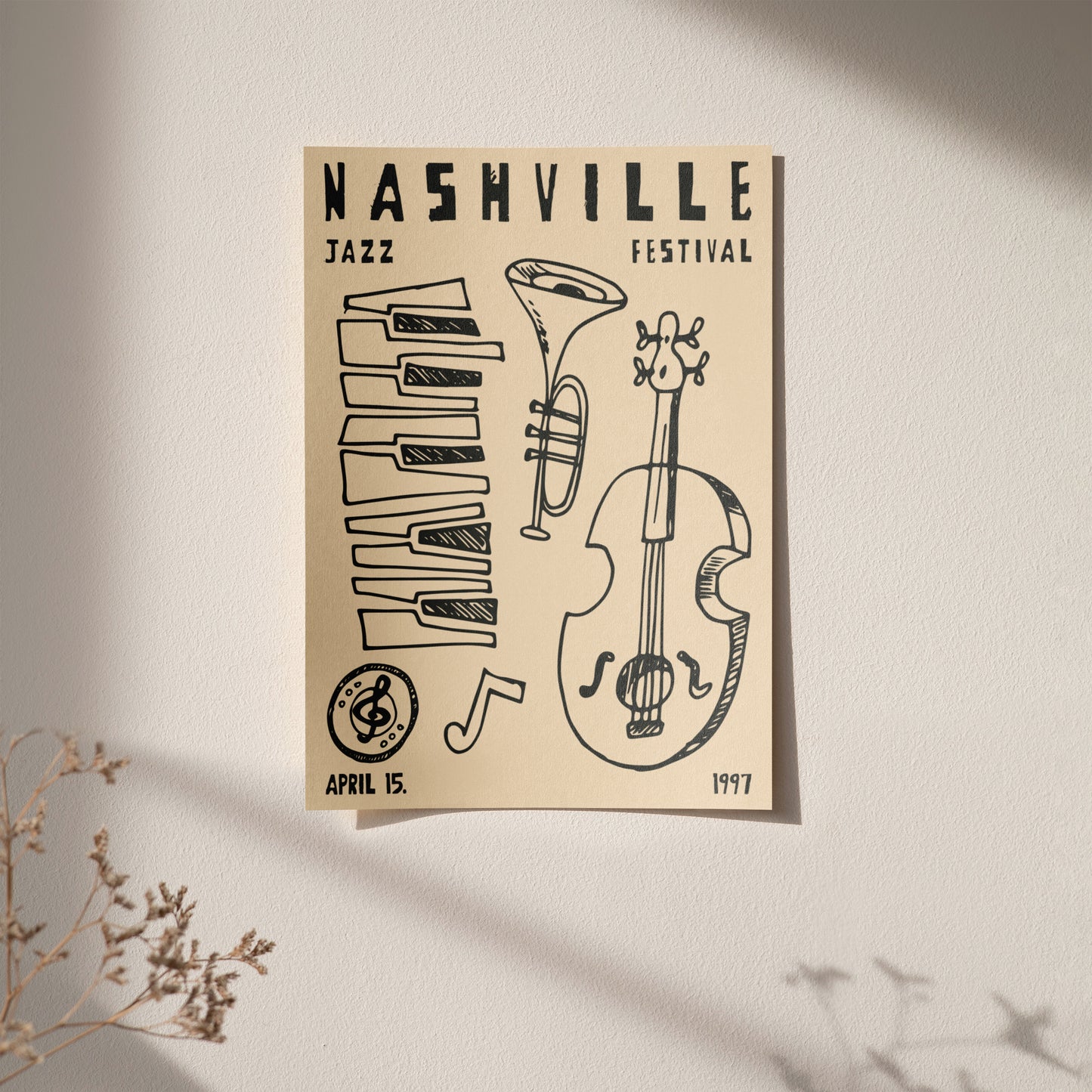 Nashville Jazz Festival poster