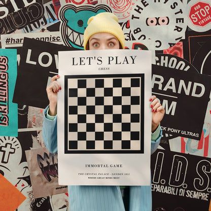 Chess Game Poster