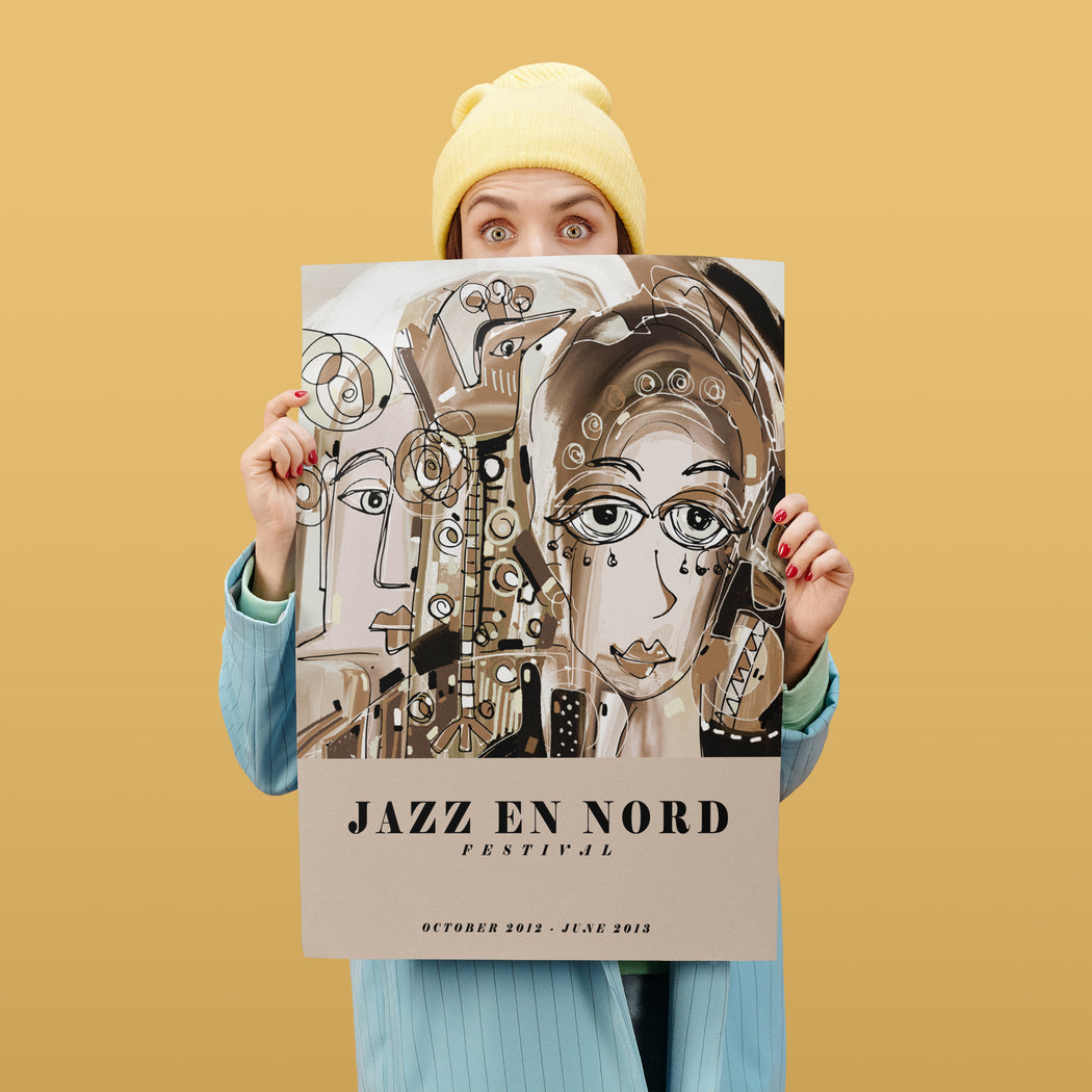 Beige Jazz En Nord Festival Poster
